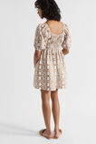 Linen Retro Mini Dress  Barley Retro  hi-res
