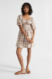 Linen Retro Mini Dress  Barley Retro  hi-res