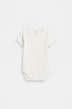 Core Rib Logo Bodysuit  Canvas  hi-res