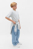Essential Tee  Mid Grey Marle  hi-res