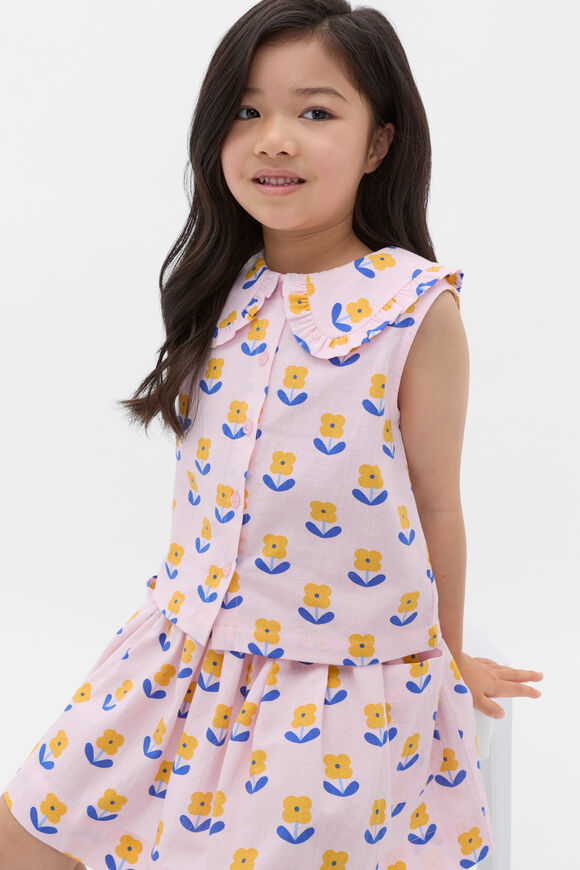 Floral Top  Pink Lemonade  hi-res