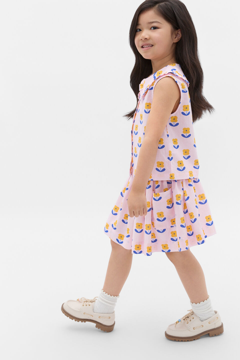 Floral Skirt  Pink Lemonade