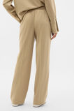Elasticated Tie Front Pant  Caramel Clay  hi-res