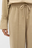 Elasticated Tie Front Pant  Caramel Clay  hi-res