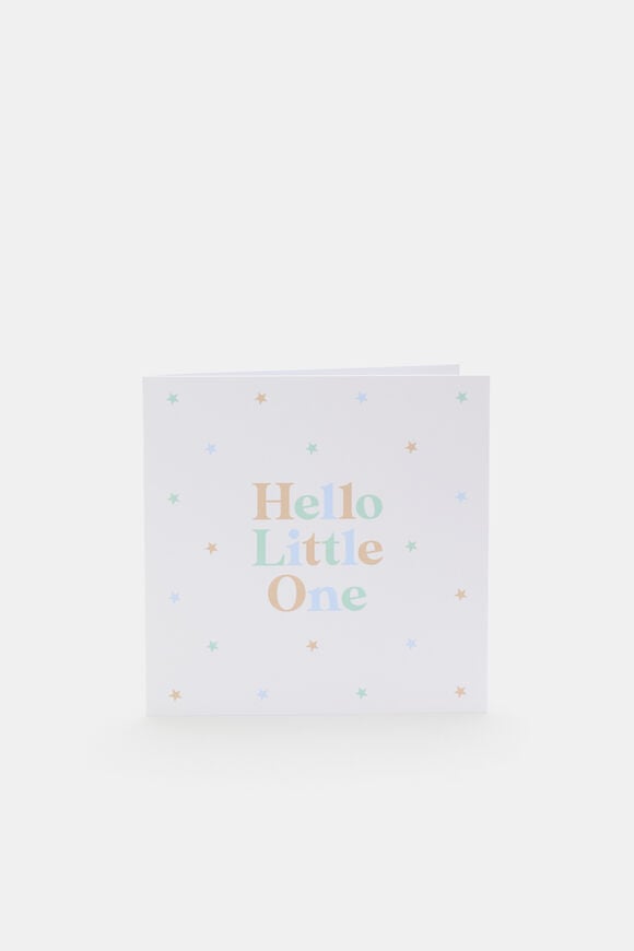 Hello Little One Card  Multi  hi-res