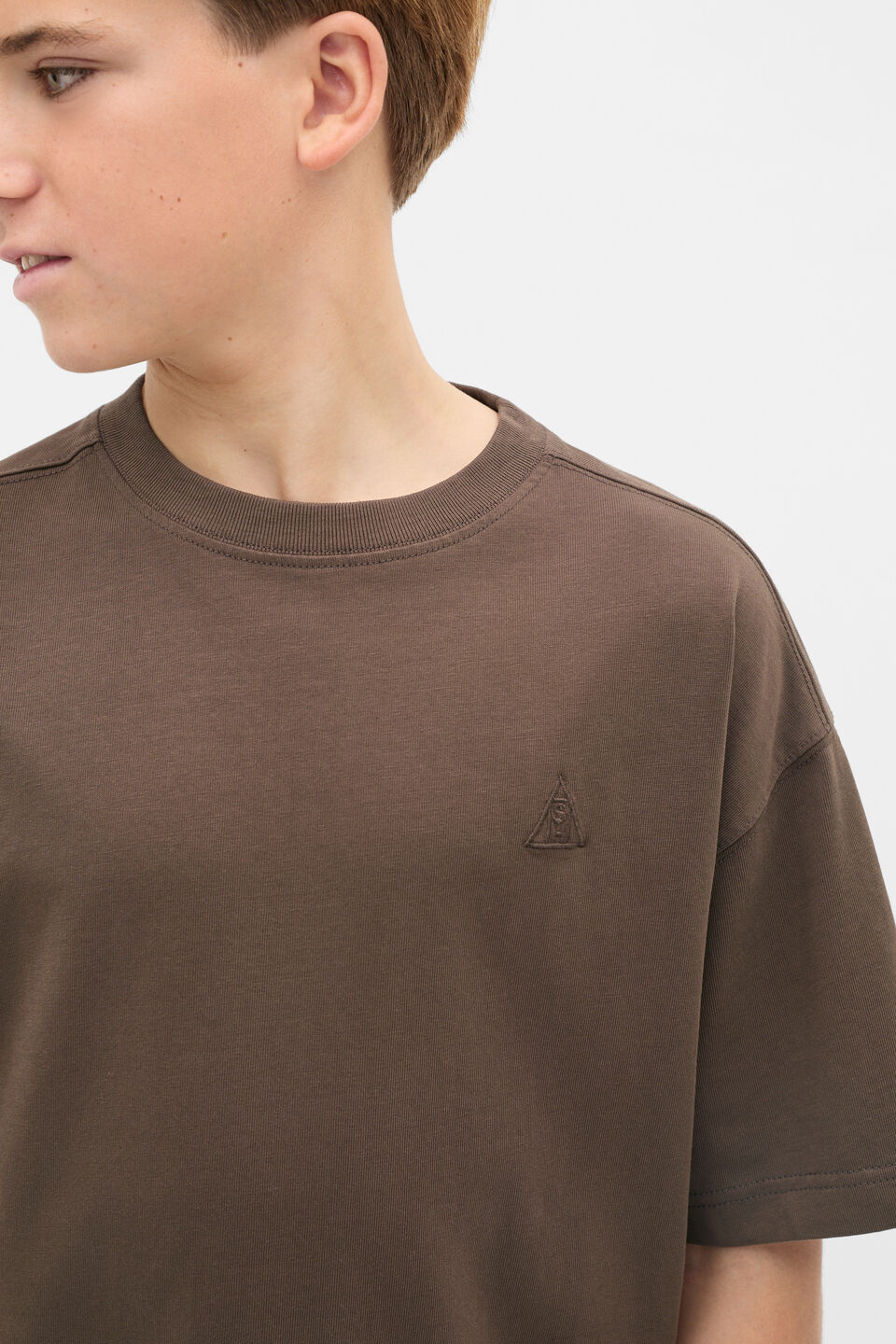 Everyday Tee  Chocolate