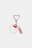 Lip Gloss Keyring  Cherry  hi-res