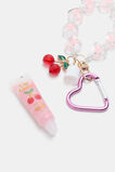 Lip Gloss Keyring  Cherry  hi-res