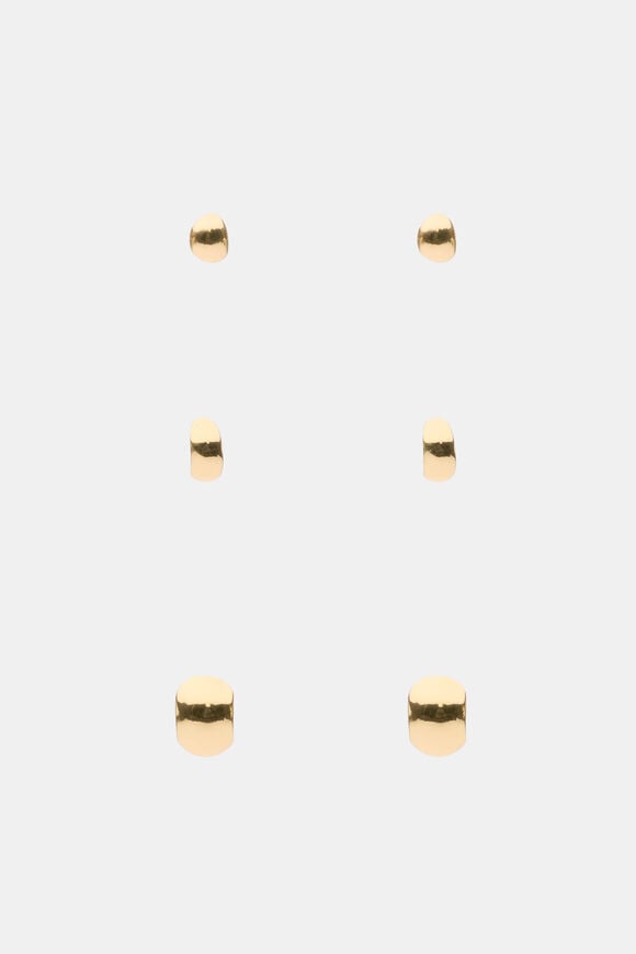 Sculptural Ear Pack  Gold  hi-res