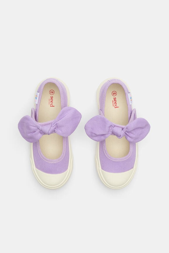 Mary Jane Bow Sneaker  Lilac  hi-res
