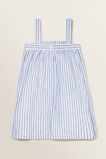 Stripe Frill Dress    hi-res