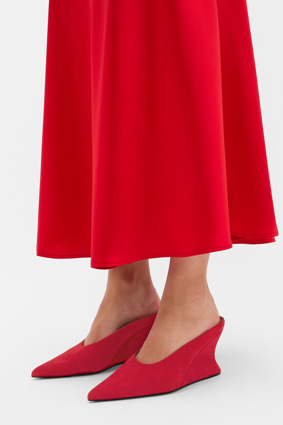 Riley Wedge Mule  Poppy Suede  hi-res