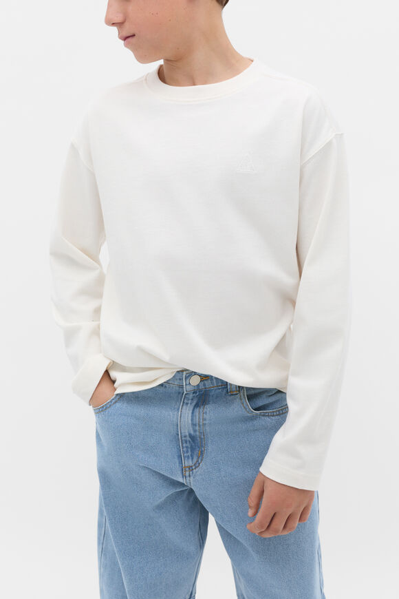 Essential LS Rugby Crew  Classic Cream  hi-res