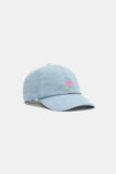 Strawberry Denim Cap  Light Wash  hi-res