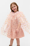 Heart Layered Tulle Cape  Pink Lemonade  hi-res