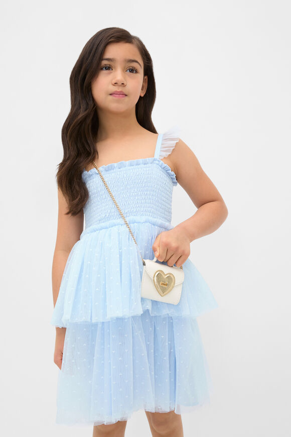 Micro Heart Party Bag  Classic Cream  hi-res