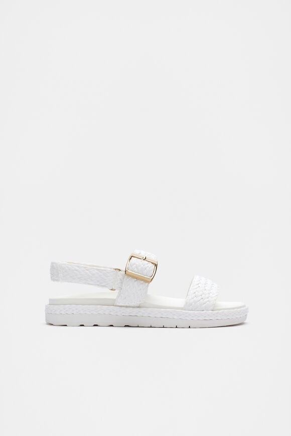 Woven Sandal  White  hi-res