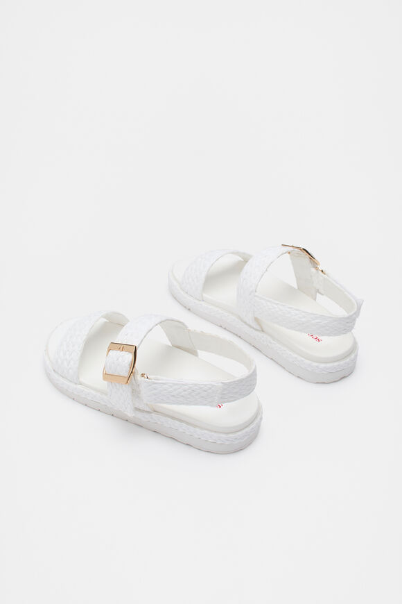 Woven Sandal  White  hi-res