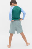 Colourblock Rashvest  Jungle Green  hi-res