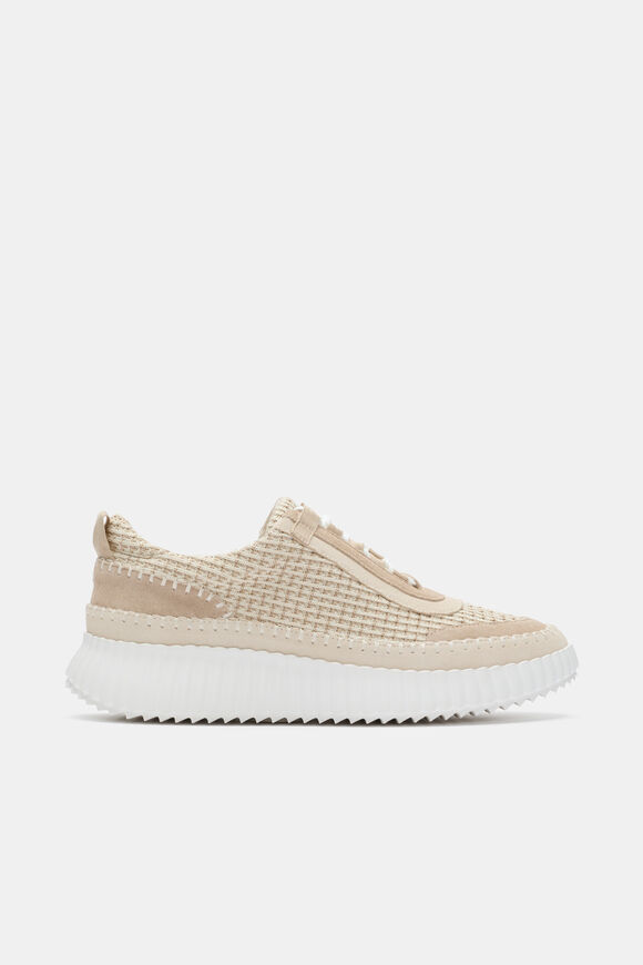 Bree Knit Sneaker  Oat  hi-res