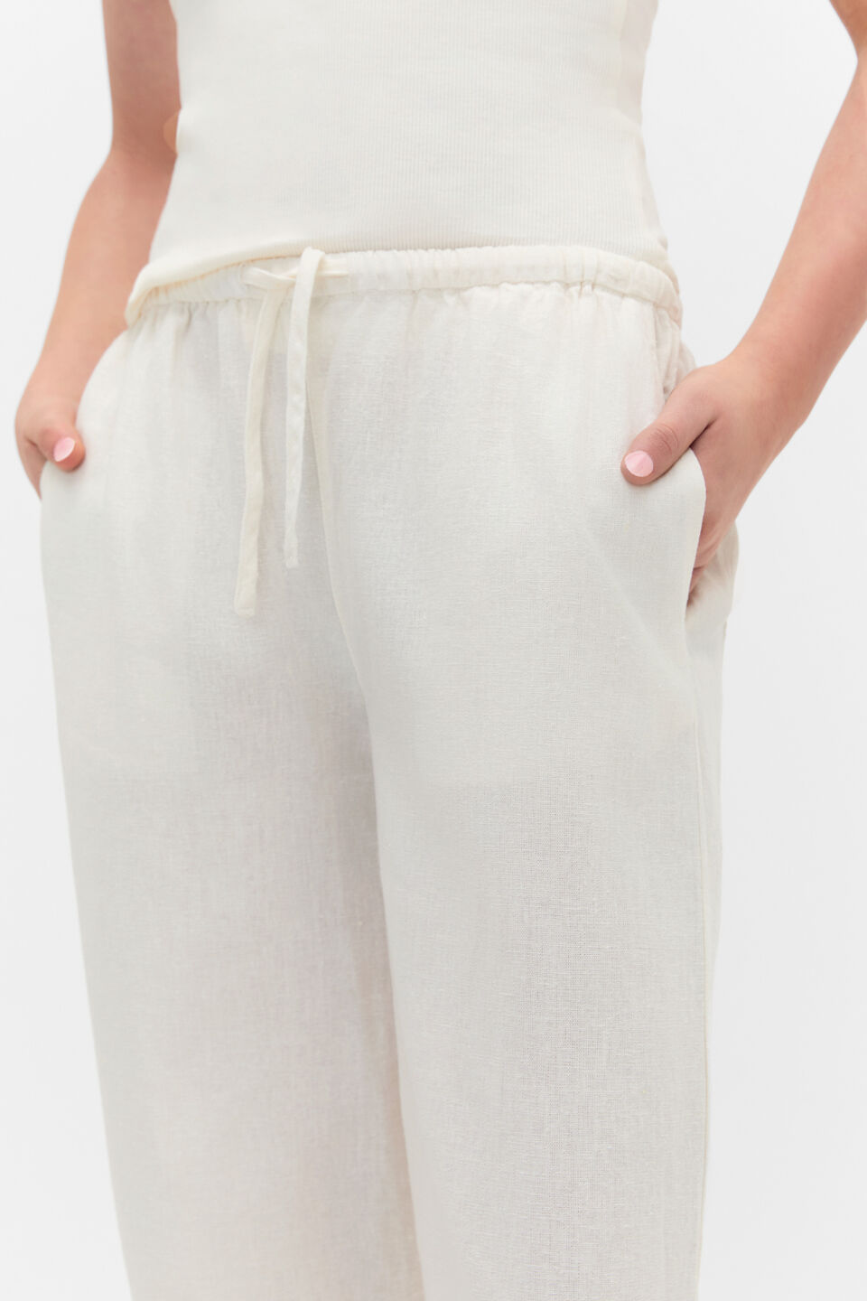 Pull On Pant  Classic Cream