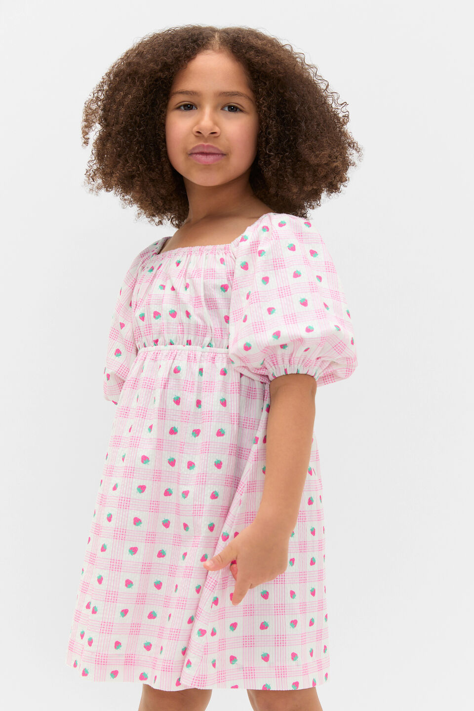 Strawberry Dress  Classic Cream