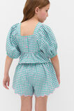 Gingham Short  Mint  hi-res
