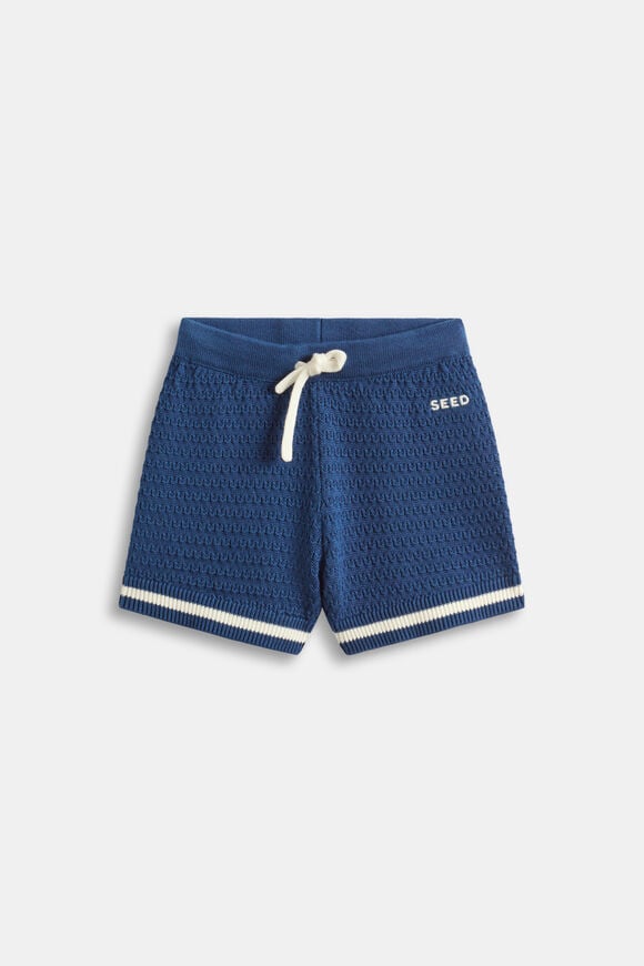 Knit Short  Washed Navy  hi-res