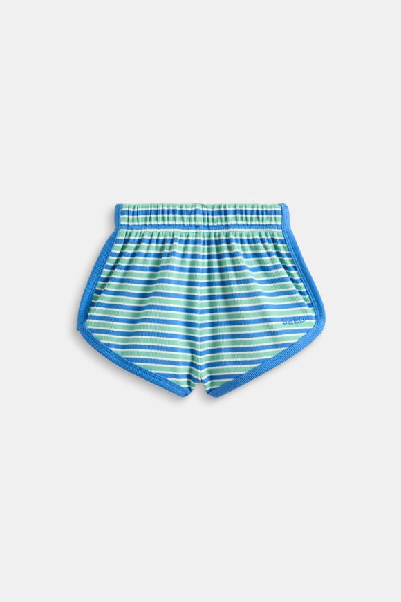 Sporty Rib Short  Mint Stripe  hi-res