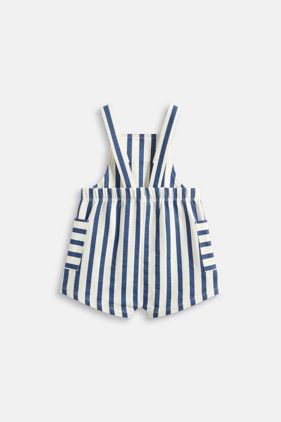Core Stripe Overall  Washed Navy  hi-res