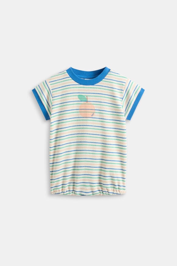 Fruity Tee Romper  Multi Stripe  hi-res