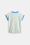 Fruity Tee Romper  Multi Stripe  hi-res