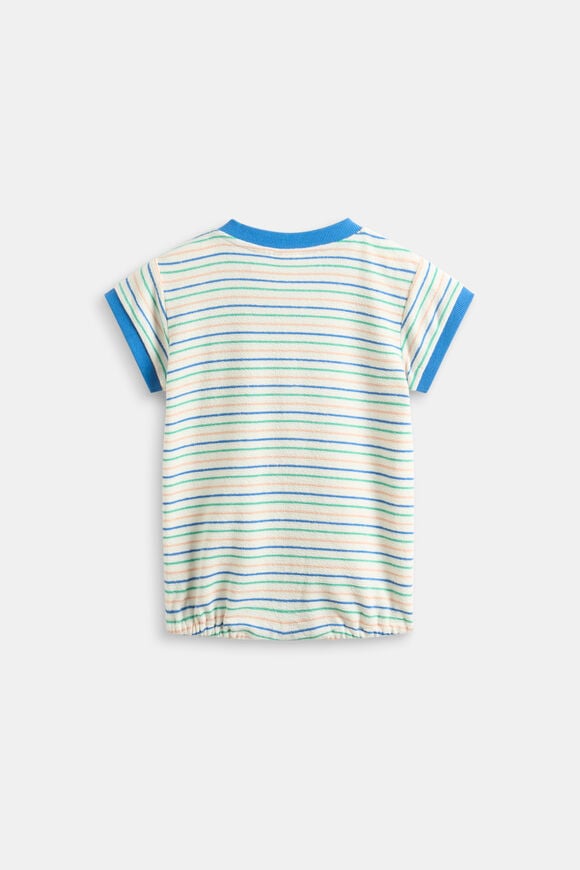 Fruity Tee Romper  Multi Stripe  hi-res
