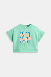 Graphic Track Tee  Washed Mint  hi-res