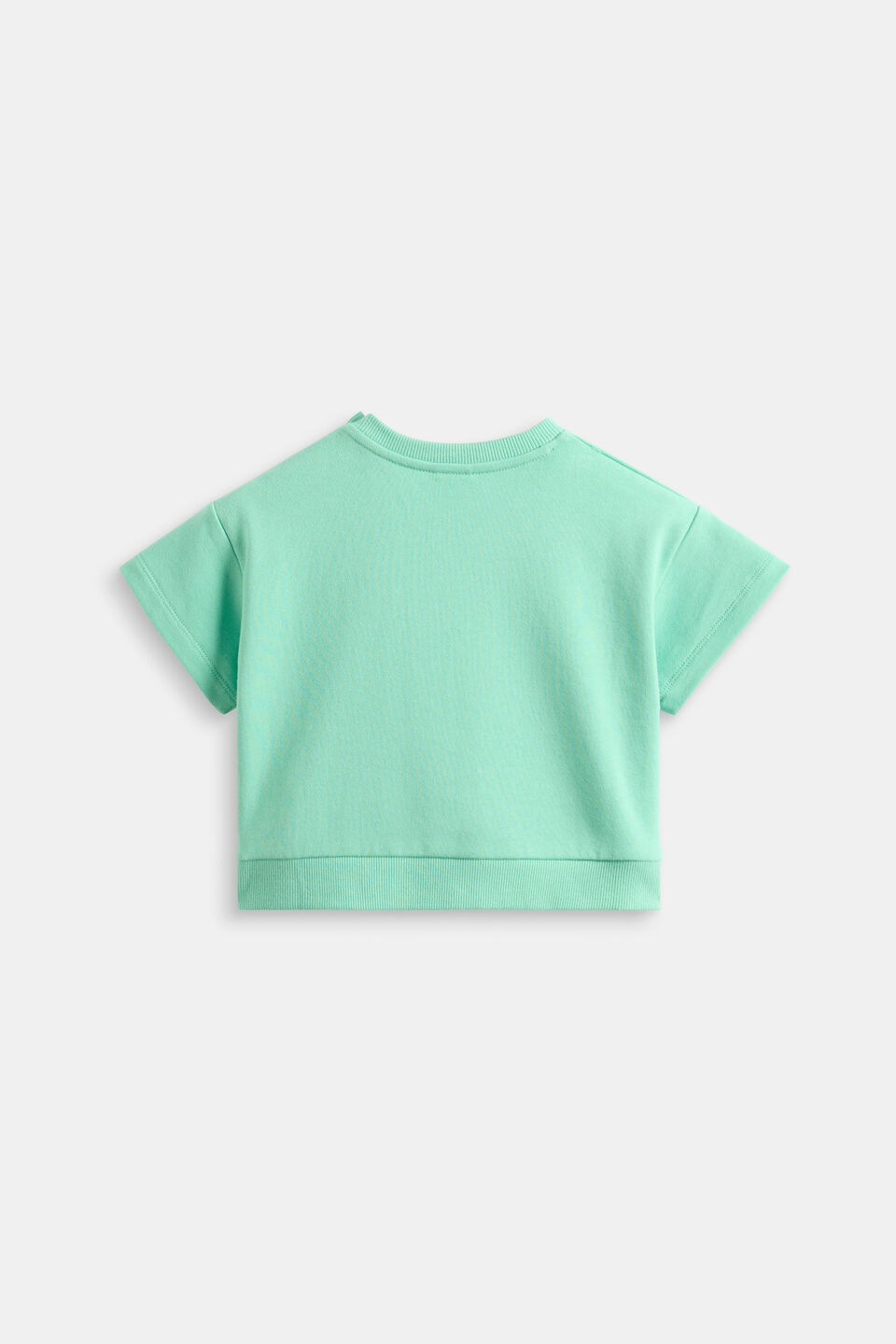 Graphic Track Tee  Washed Mint