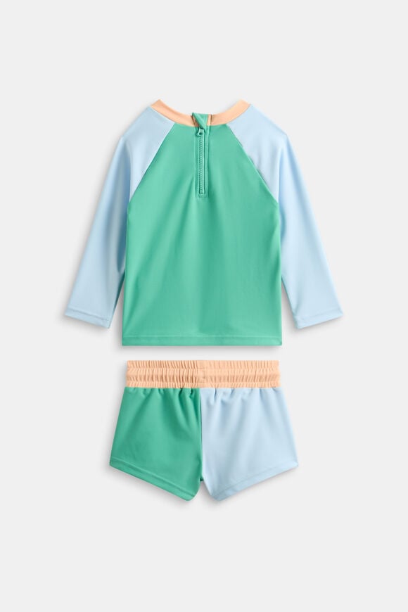 Colourblock Swim Set  Multi  hi-res