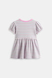 Stripe Logo Dress  Pink Lemonade  hi-res