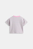 Stripe Relaxed Tee  Multi  hi-res