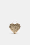 Heart Case  Gold Glitter  hi-res