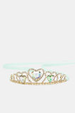 Crystal Heart Tiara  Soft Mint  hi-res