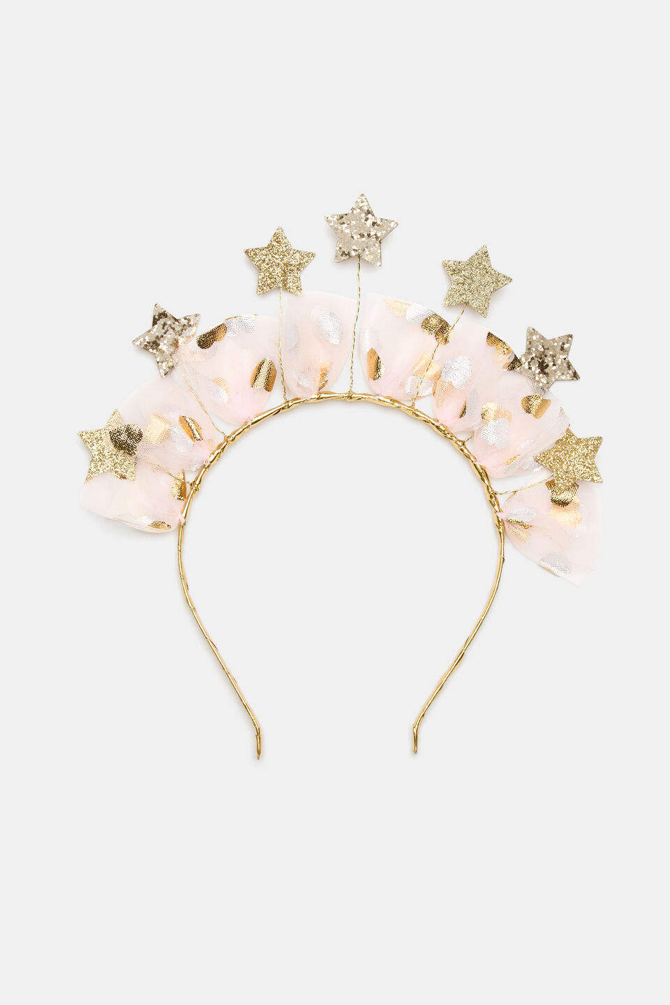 Star Tulle Headband  Multi