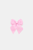 Grosgrain Initial Bow Duck Clip  C  hi-res