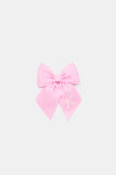 Grosgrain Initial Bow Duck Clip  K  hi-res