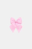 Grosgrain Initial Bow Duck Clip  S  hi-res