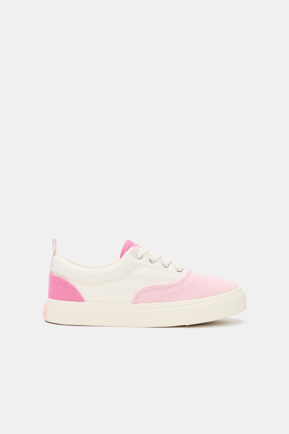Colourblock Plimsole Sneaker  Pink Lemonade Multi