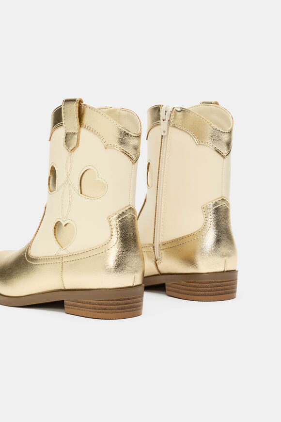Heart Cowboy Boot  Classic Cream  hi-res