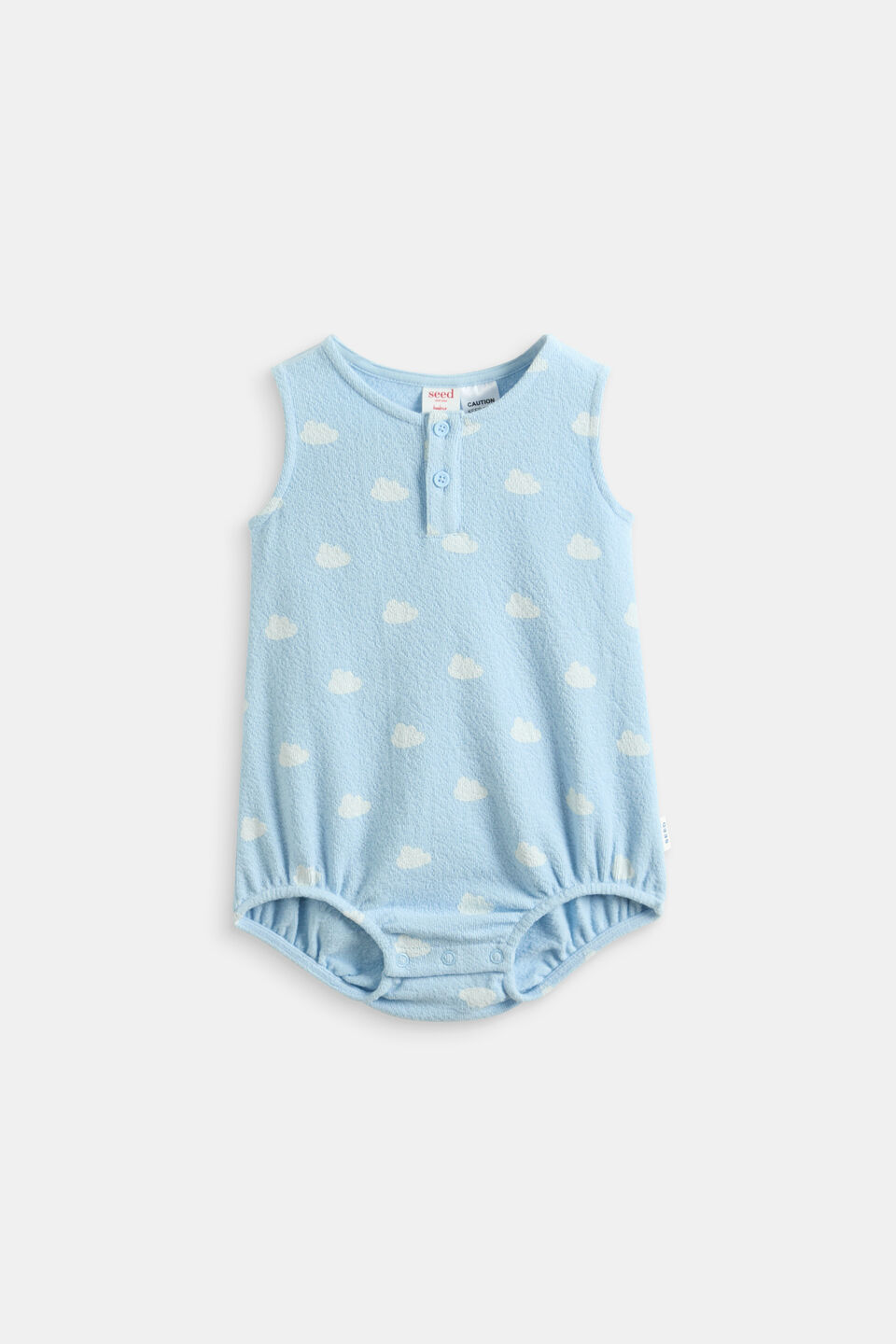 Cloud Romper  Arctic