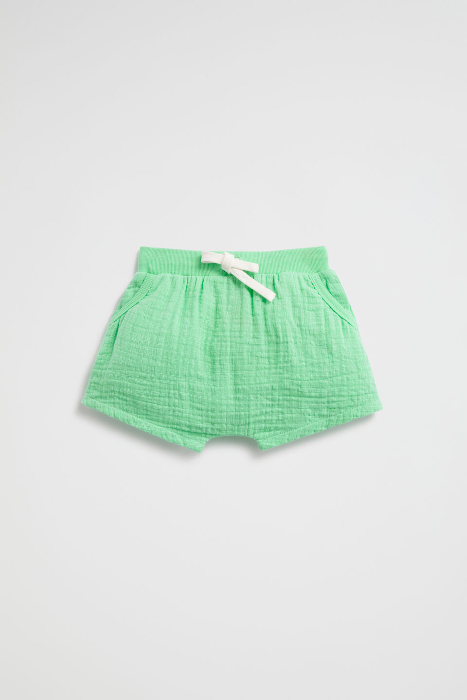 Cheesecloth Short  Pine Lime