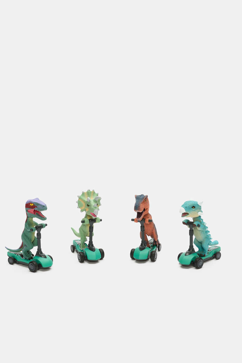 Pull Back Jurassic Scooter  Assorted