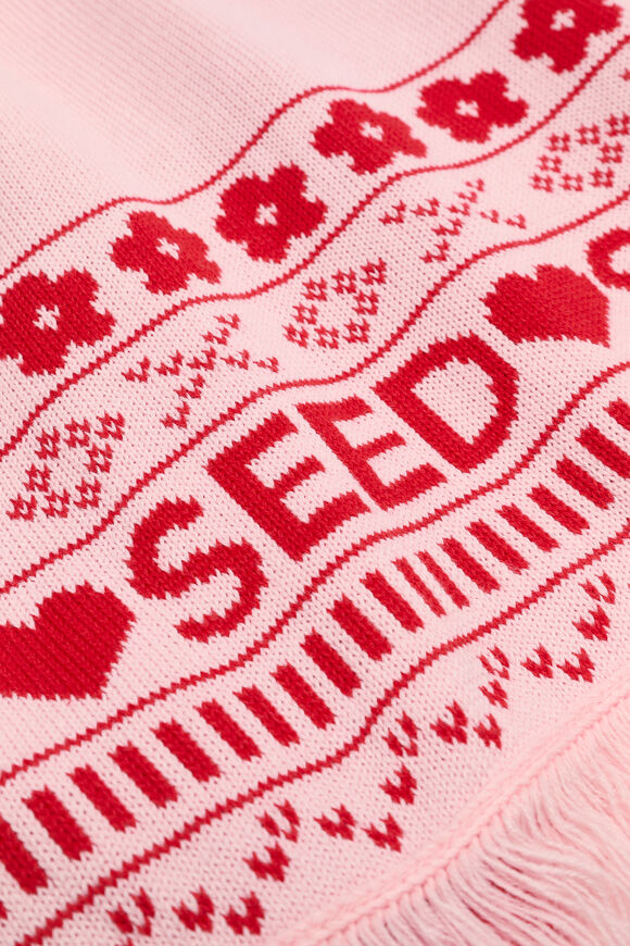 Fairisle Poncho  Rose Petal  hi-res